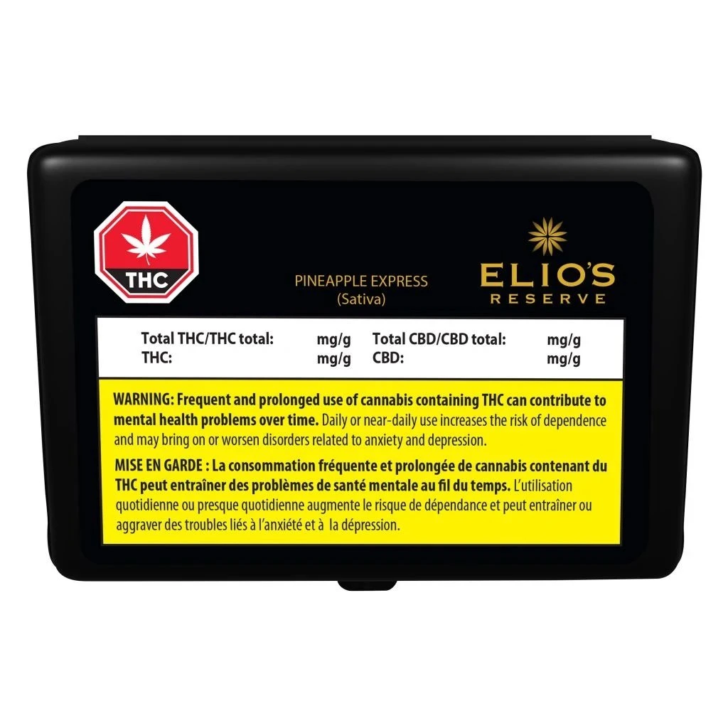 Elios Pineapple Express PR 3 X 0.5 G Pre-Rolls 3 Elios Pineapple Express PR 3 X 0.5 G Pre-Rolls
