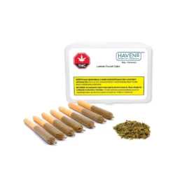 Haven St Pre-Rolls Lemon Pound Cake 7 X 0.5 G 6 Haven St Pre-Rolls Lemon Pound Cake 7 X 0.5 G