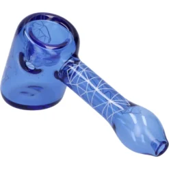 Famous X 5" Space Hammer - Blue Hammer Pipe