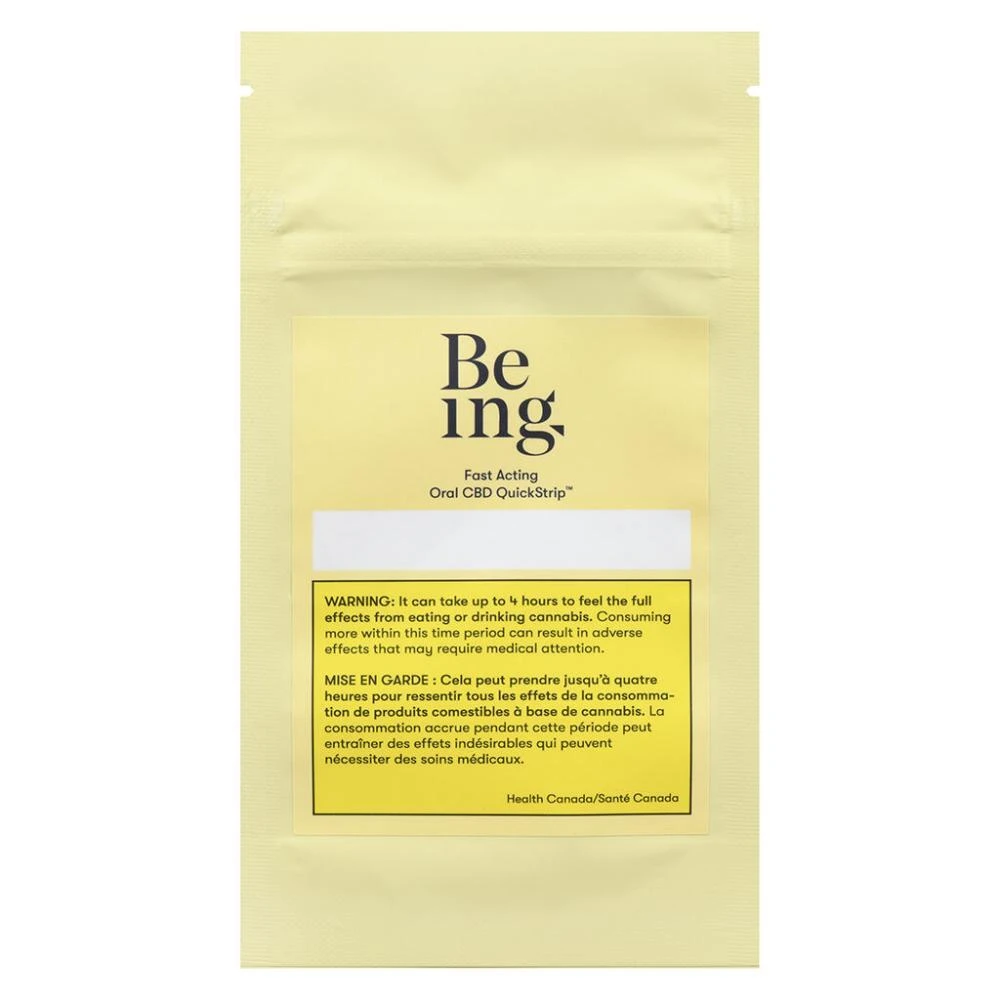 Being Fast Acting Oral CBD QuickStrip - Sativa Sativa Strains 3 Being Fast Acting Oral CBD QuickStrip - Sativa Sativa Strains