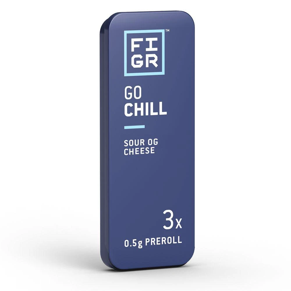 FIGR Sour OG Cheese PR 3 X 0.5 G Pre-Rolls 4 FIGR Sour OG Cheese PR 3 X 0.5 G Pre-Rolls