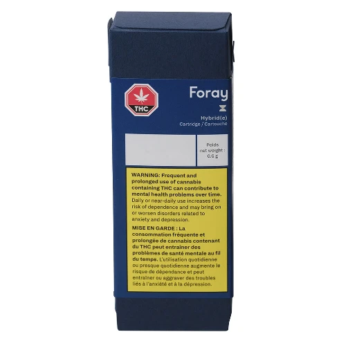 Foray Goji OG Cartridge New Arrivals 3 Foray Goji OG Cartridge New Arrivals