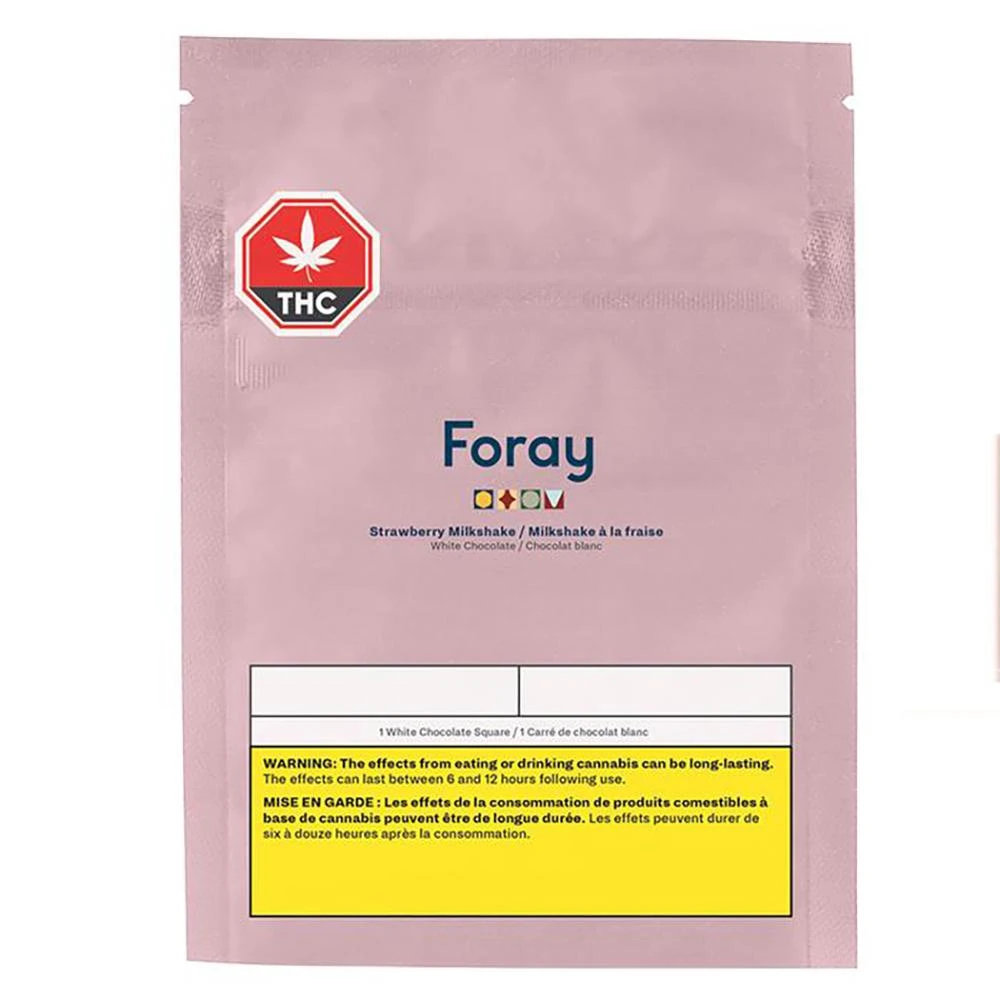 Foray Strawberry Milkshake White Chocolate Square Hybrid Strains 4 Foray Strawberry Milkshake White Chocolate Square Hybrid Strains