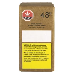 48North Franco's Lemon Cheese 3 Pack Pre Roll (.5g)