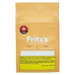 Fritz’s Cannabis Company Peach Soft Chews Hybrid Strains