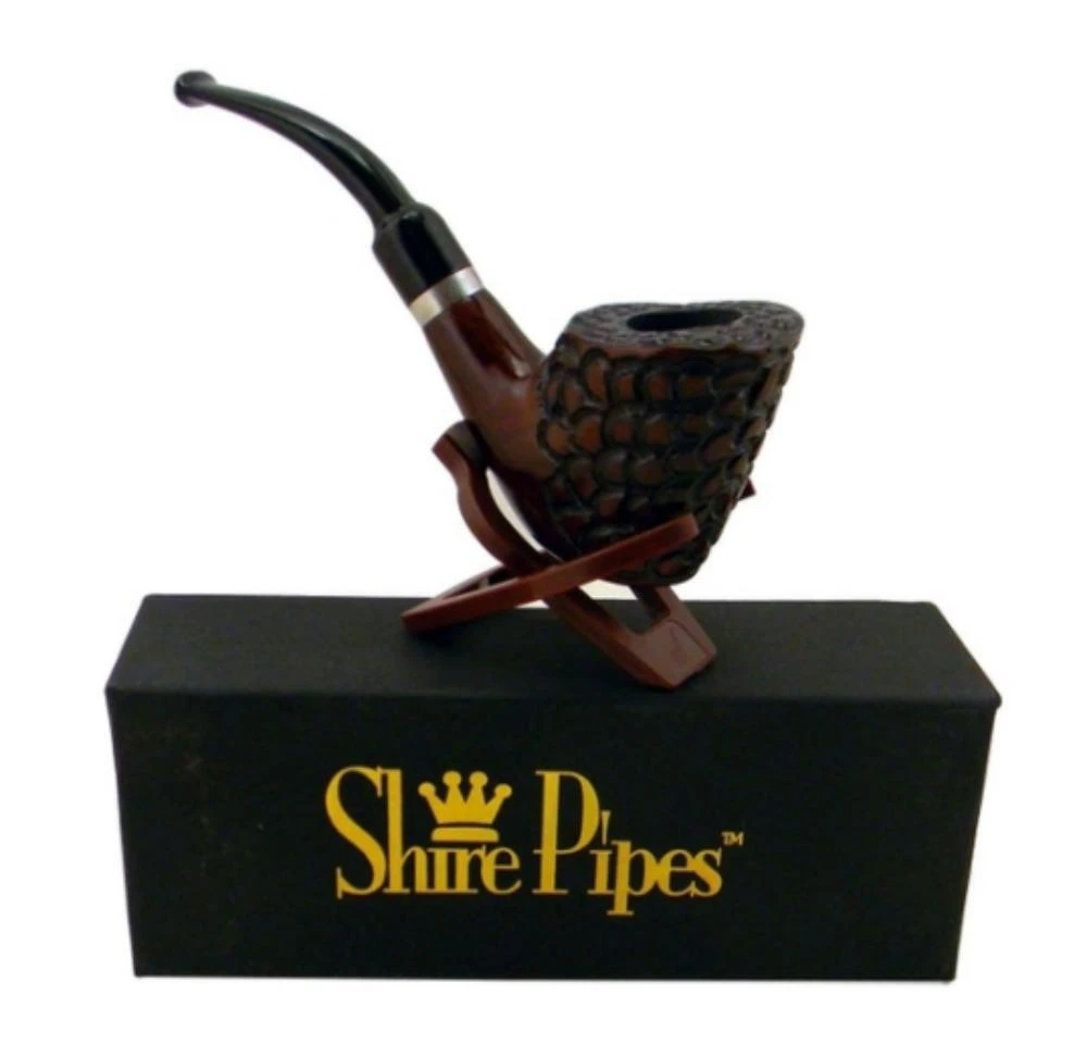 Shire Pipes Full Bent Freestanding Carved Rosewood Accessories 3 Shire Pipes Full Bent Freestanding Carved Rosewood Accessories