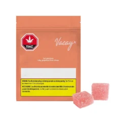 Vacay Sativa Strains Full Spectrum Ruby Grapefruit Fruit Chews