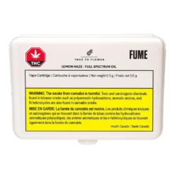 Fume TR Signature Lemon Haze Full Spectrum Cartridge New Arrivals