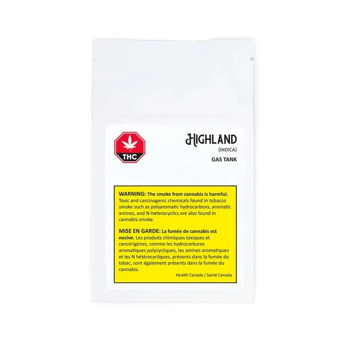 Highland Grow Gas Tank PR 3 X 0.5 G Pre-Rolls 5 Highland Grow Gas Tank PR 3 X 0.5 G Pre-Rolls