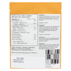 Velada Hybrid Strains Golden Milk Latte Mix