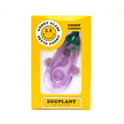 Goody Glass Goody Eggplant Hand Pipe New Arrivals