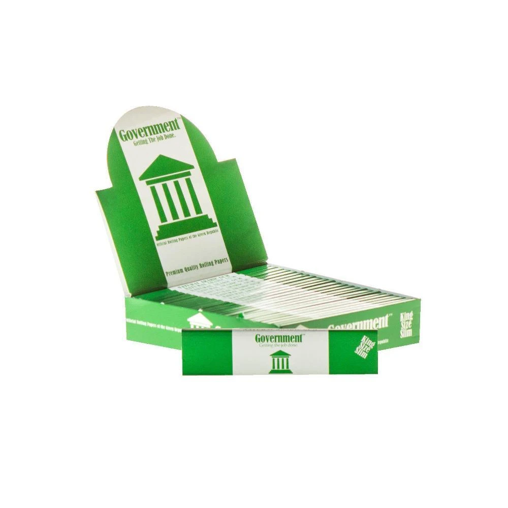 Government Rolling Papers 100% Wood Fibres - King Size 3 Government Rolling Papers 100% Wood Fibres - King Size