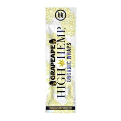 High Hemp Grape Ape CBD+ Organic Hemp Wraps (2pk) Papers & Wraps