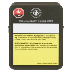 Greybeard Afghani Drifter PR 5 X 0.5 G Pre-Rolls