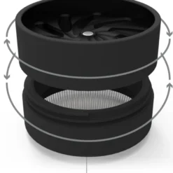 Aerospaced New Arrivals Groove 4-Piece Grinder