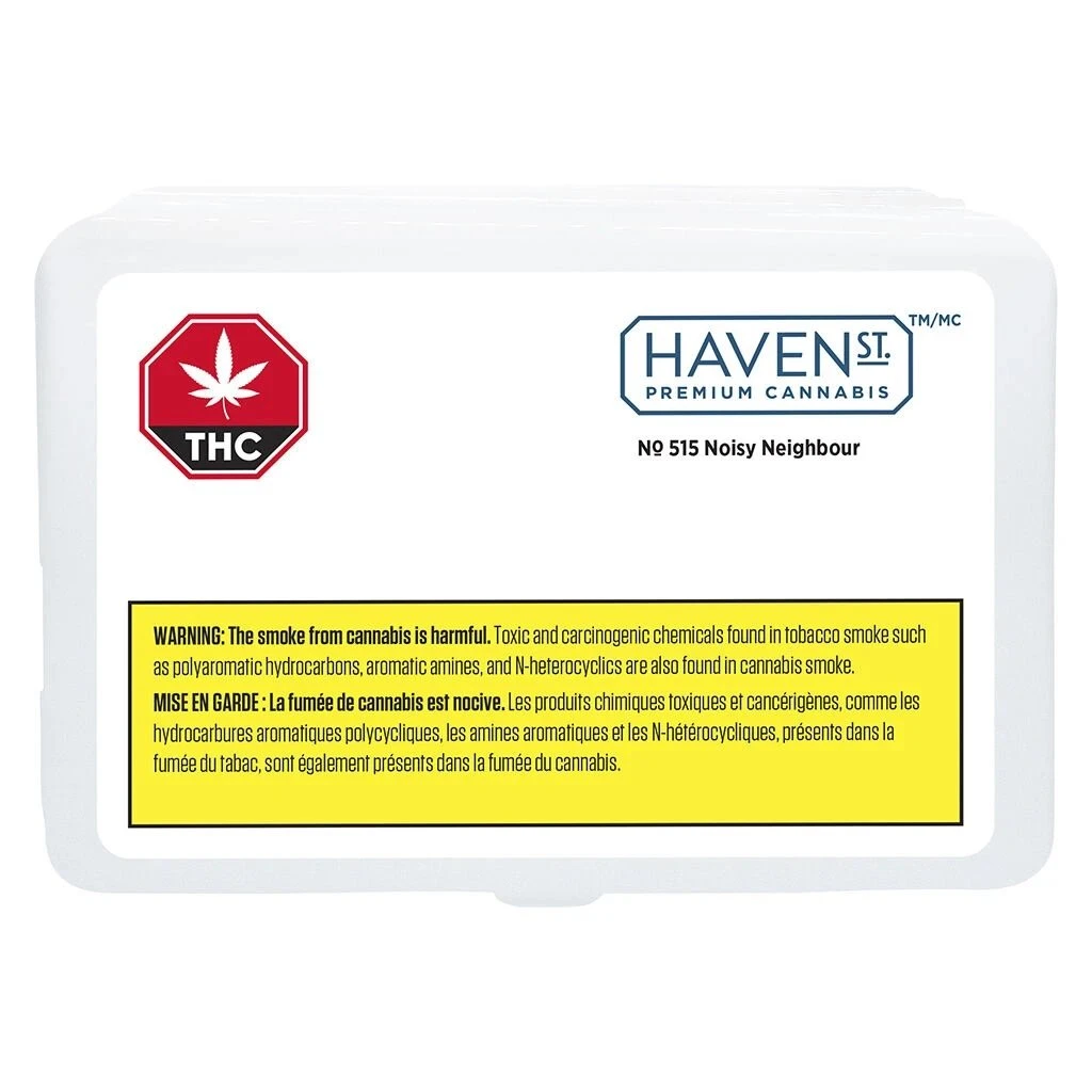 Haven St No. 515 Noisy Neighbour 7 Pack Pre Roll (.5g) 3 Haven St No. 515 Noisy Neighbour 7 Pack Pre Roll (.5g)
