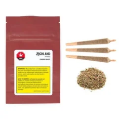 Highland Grow Cherry Burst PR 3 X 0.5 G Pre-Rolls