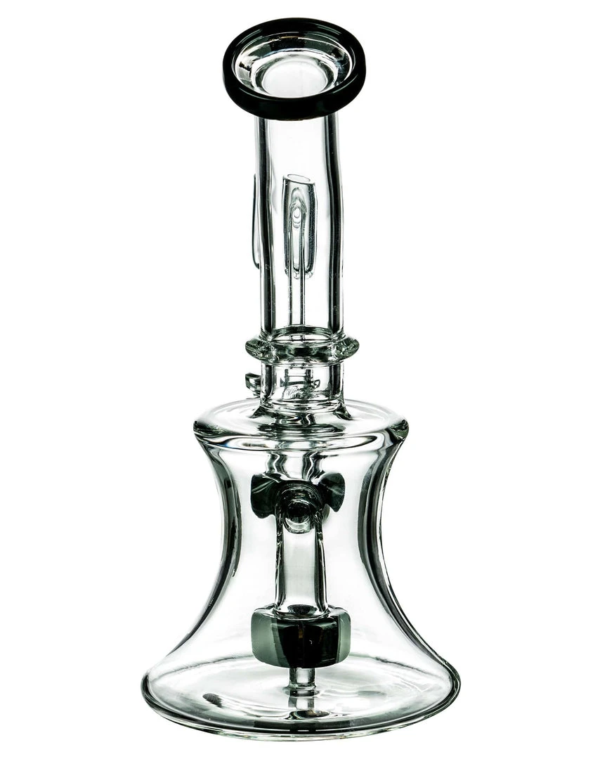 DankStop Hourglass Dab Rig With Colored Accents 7 DankStop Hourglass Dab Rig With Colored Accents