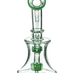 DankStop Hourglass Dab Rig With Colored Accents 30 DankStop Hourglass Dab Rig With Colored Accents