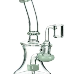 DankStop Hourglass Dab Rig With Colored Accents 35 DankStop Hourglass Dab Rig With Colored Accents
