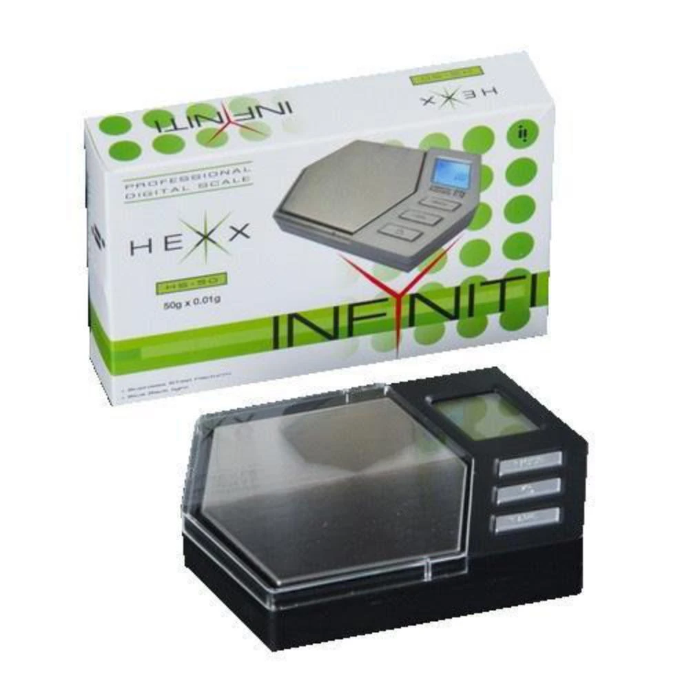 Accessories Infyniti Hexx Scale - Black (50/0.01g) 3 Accessories Infyniti Hexx Scale - Black (50/0.01g)