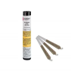 Jonny Chronic Blueberry Kush 3 Pack Pre Roll (.5g)
