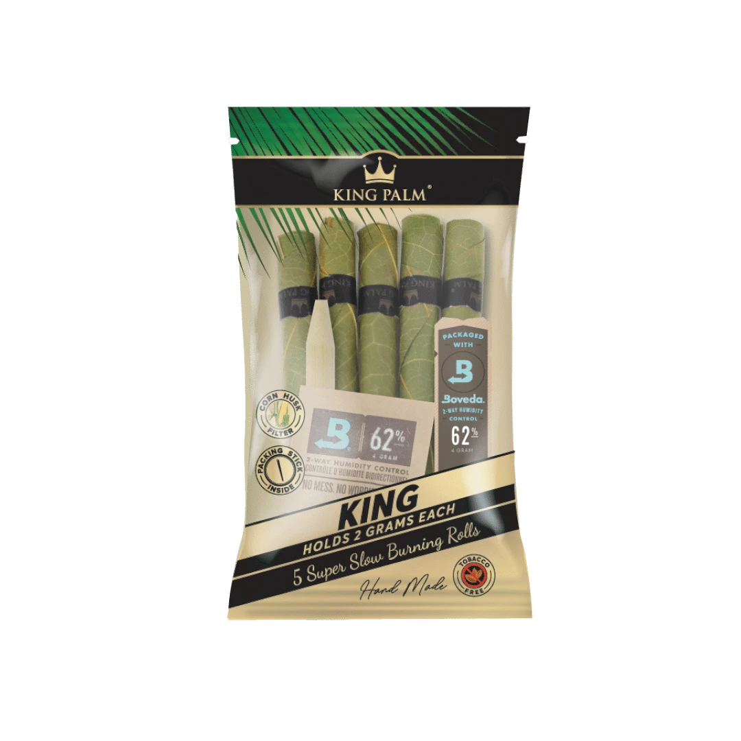 King Palm King Size Blunt Wraps (5pk) 3 King Palm King Size Blunt Wraps (5pk)