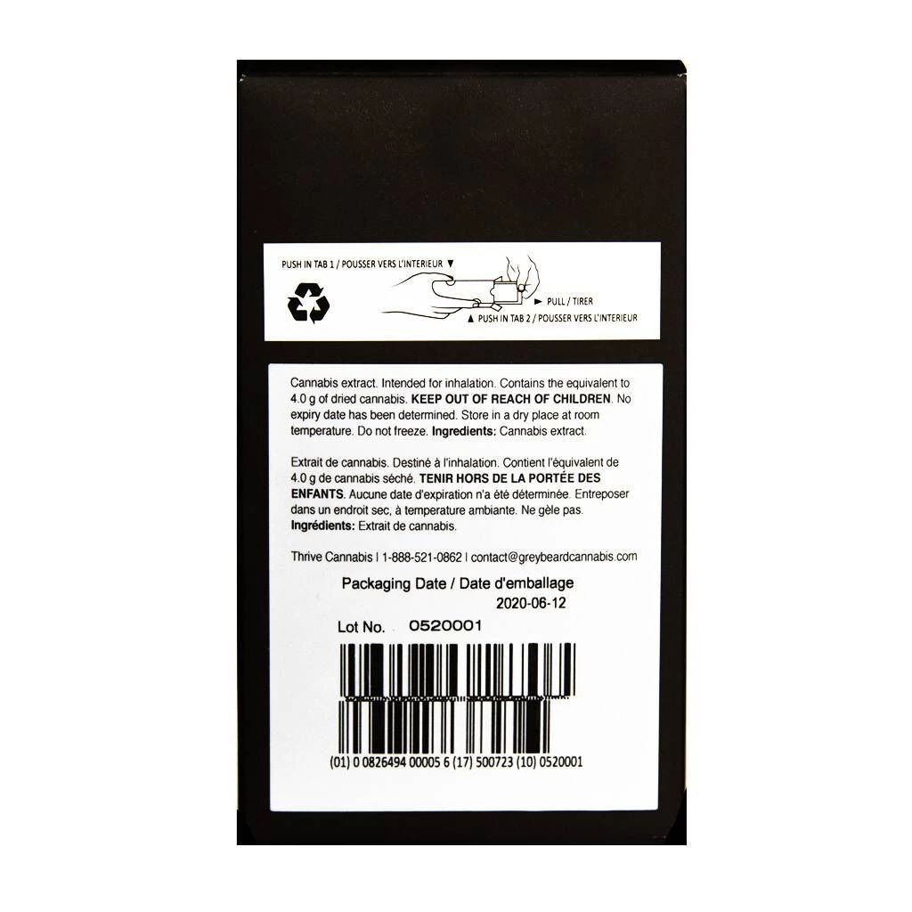 New Arrivals Greybeard Cannabis Co KISH Terp Slush Live Resin 6 New Arrivals Greybeard Cannabis Co KISH Terp Slush Live Resin