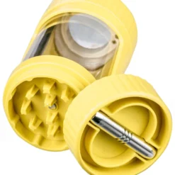 DankStop LED Viewing Chamber Stash Jar And Grinder New Arrivals