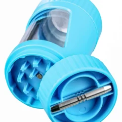 DankStop LED Viewing Chamber Stash Jar And Grinder New Arrivals