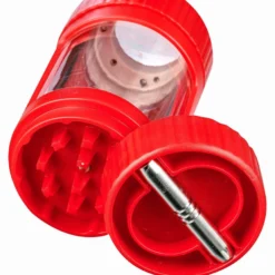 DankStop LED Viewing Chamber Stash Jar And Grinder New Arrivals