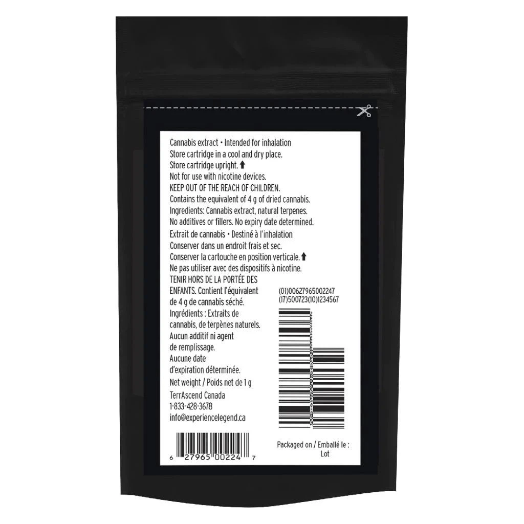 Legend Bubba Kush Cartridge New Arrivals 5 Legend Bubba Kush Cartridge New Arrivals