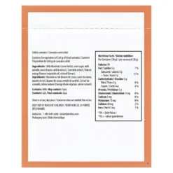 Legend Cannabis Hybrid Strains Balanced 1:1 Orange Flavoured Milk Chocolate 1 X 10 G