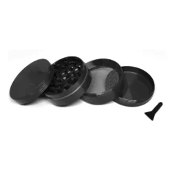 META Cannabis Co. 4 Piece Grinder - Black (2.5")