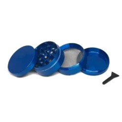 Accessories META Cannabis Co. 4 Piece Grinder - Navy (2")