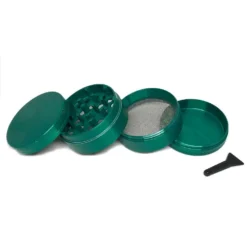 Accessories META Cannabis Co. 4 Piece Grinder - Teal (2")