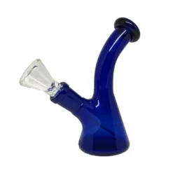 Accessories META Cannabis Co. 5'' Bent Neck Beaker Bong - Navy