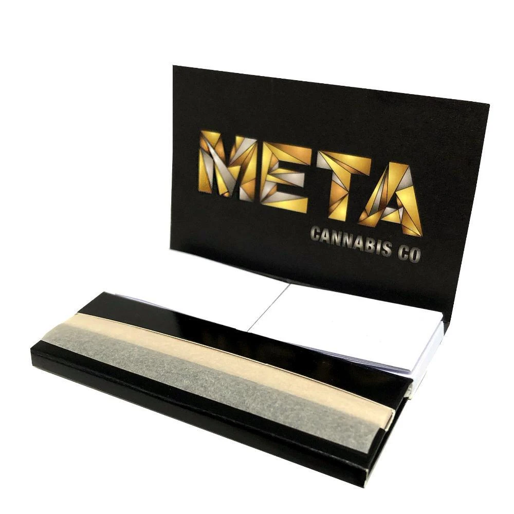 Accessories META Cannabis Co. Hemp Rolling Papers 1 1/4 W/ Crutches 3 Accessories META Cannabis Co. Hemp Rolling Papers 1 1/4 W/ Crutches