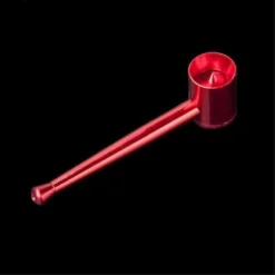 Canna Cabana Metal Pipe - Red Accessories