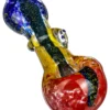 DankStop "Migi" Dichro Stripe Fritted Hand Pipe