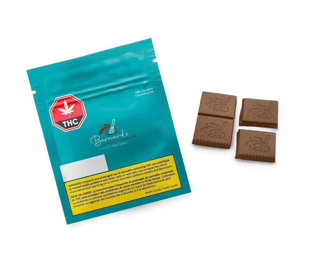 Bernard's Cannabis Creations Milk Chocolate (10mg) 4 Bernard's Cannabis Creations Milk Chocolate (10mg)