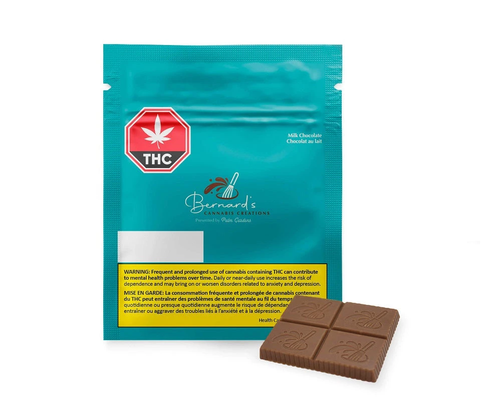 Bernard's Cannabis Creations Milk Chocolate (10mg) 3 Bernard's Cannabis Creations Milk Chocolate (10mg)