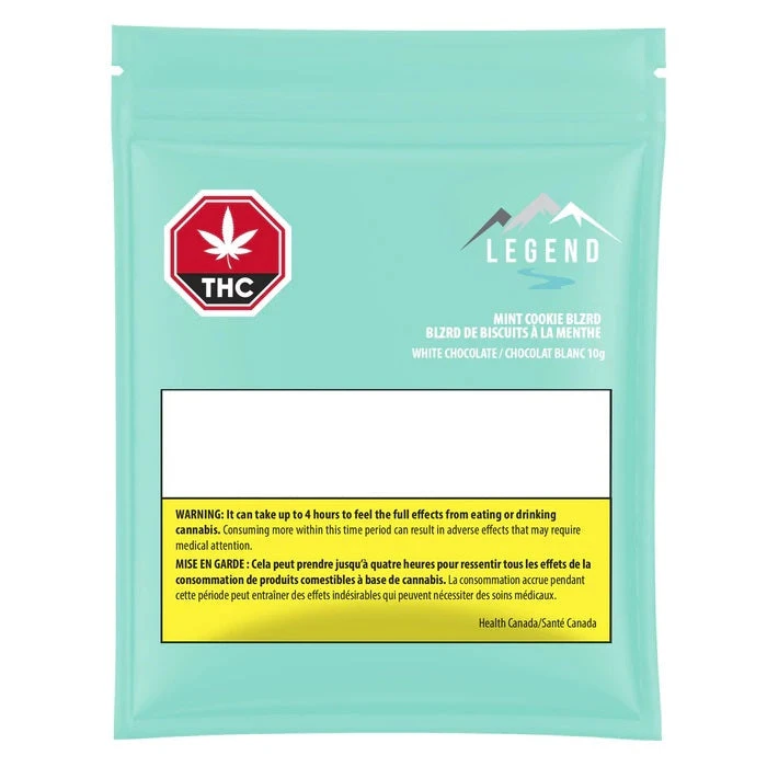 Legend Cannabis Mint Cookie BLZRD White Chocolate 5 Legend Cannabis Mint Cookie BLZRD White Chocolate