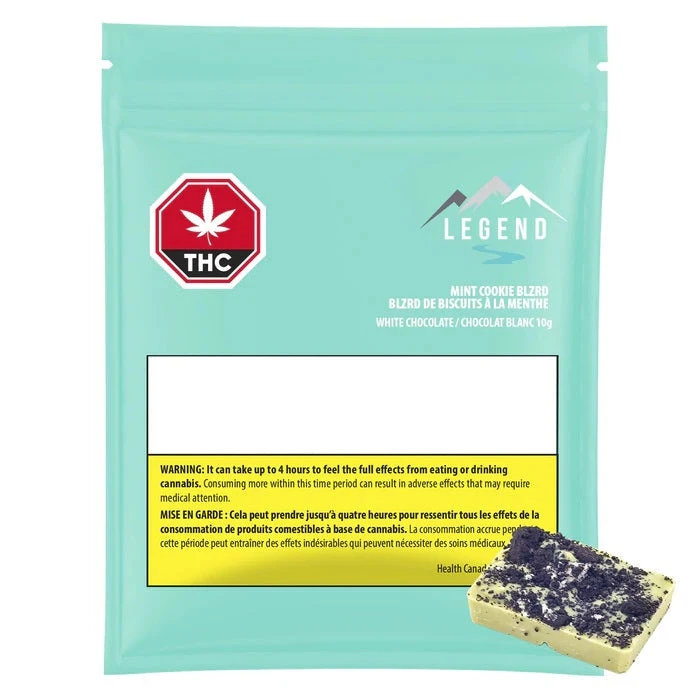 Legend Cannabis Mint Cookie BLZRD White Chocolate 4 Legend Cannabis Mint Cookie BLZRD White Chocolate