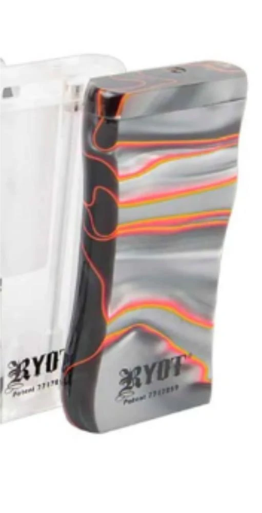 RYOT Accessories MPB Magnetic Poker Box Acrylic - Orange & Grey 3 RYOT Accessories MPB Magnetic Poker Box Acrylic - Orange & Grey