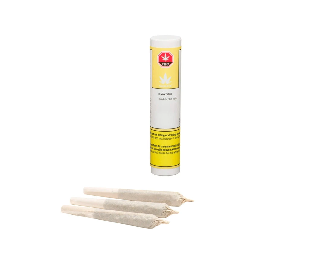 Namaste Lemon Zkttlz PR 3 X 0.5 G Pre-Rolls 4 Namaste Lemon Zkttlz PR 3 X 0.5 G Pre-Rolls