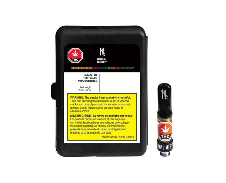 Natural History LA Kush CK Terp Sauce Cartridge New Arrivals 3 Natural History LA Kush CK Terp Sauce Cartridge New Arrivals