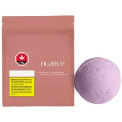 Nuance Hybrid Strains Grapefruit Bath Bomb 1 X 100 Mg CBD