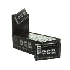 OCB Premium Papers [1 1/4] - Black Rolling Papers Accessories