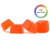 THC Kiss Hybrid Strains Orange Gummies 5 X 3 G